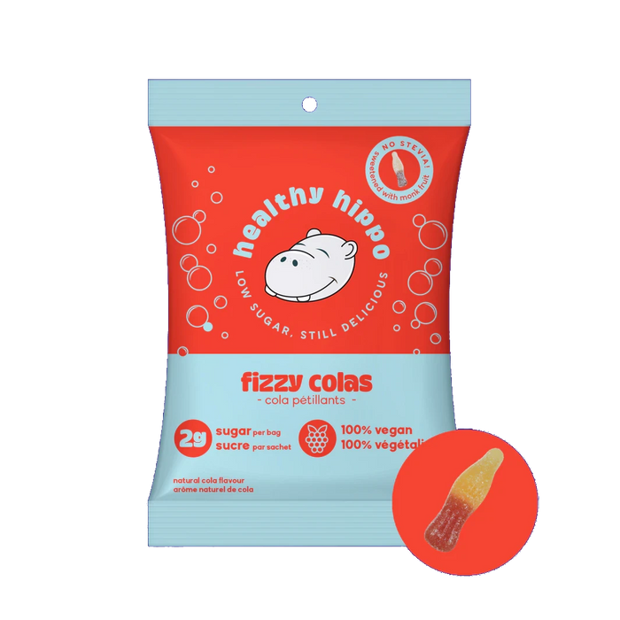 Healthy Hippo - Fizzy Colas, 50g