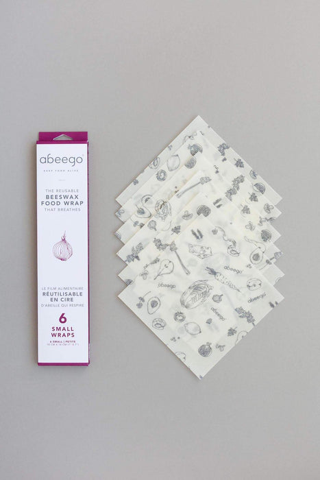 Abeego - Beeswax Food Wraps Small, 6 Wraps
