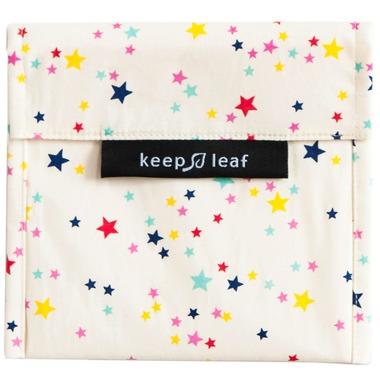 Keep Leaf - Reusable Baggie (large, stars)