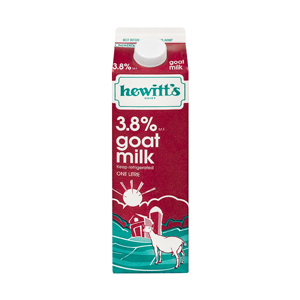 Hewitt's Dairy - Whole Goat Milk, 1L