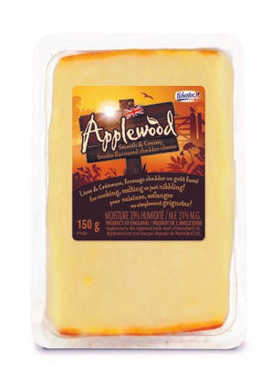Ilchester British Cheese - English Applewood Smoked Cheddar Cheese, 150g