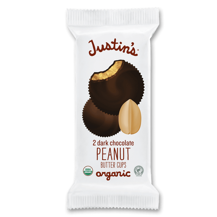 Justin's - Dark Chocolate Peanut Butter Cups, 40g