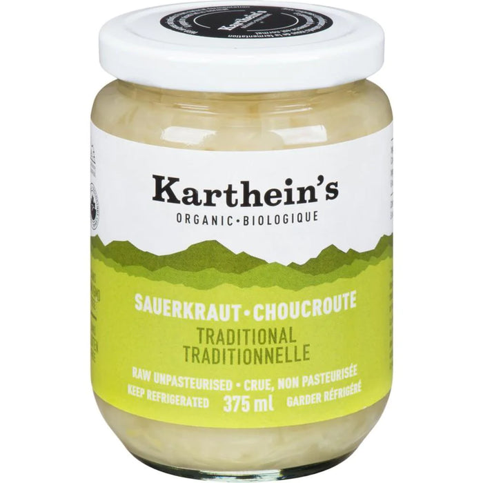 Karthein's Organic - Organic Traditional Sauerkraut, 375ml