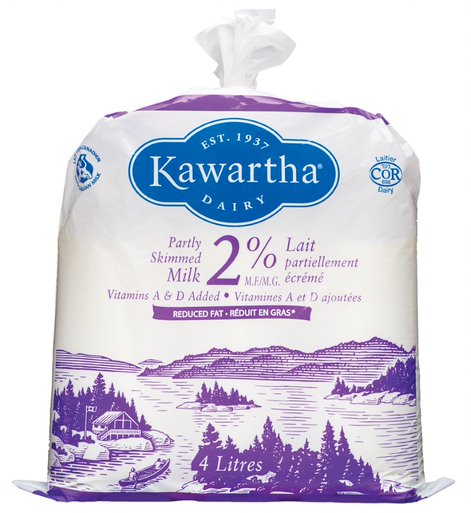 Kawartha Dairy - 2% Milk, 4L