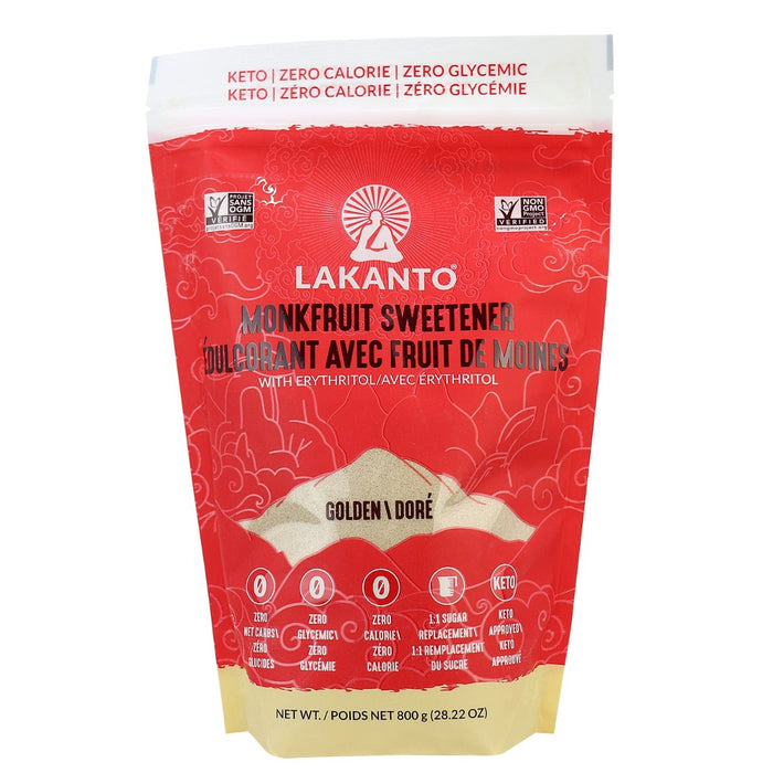 Lakanto - Monkfruit Sweetener, Golden, 800g