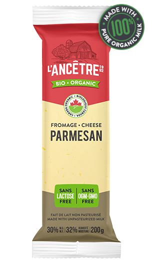 L'Ancetre - Organic Parmesan Cheese Unpasteurized, 200g