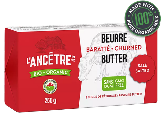 L'Ancetre - Organic Salted Butter, 250g