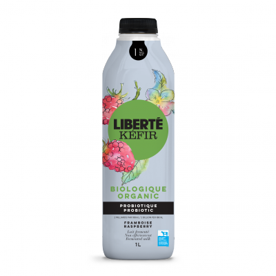 Liberté - Organic Raspberry Kefir 1%, 1L