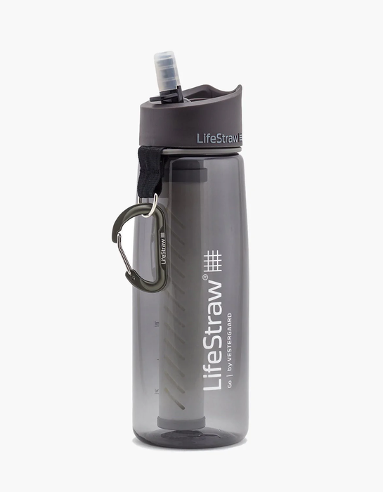 LifeStraw - Go Water Filter Bottle - Grey, 650ml