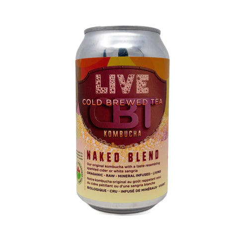 Live Kombucha - Naked Blend Kombucha, 355ml