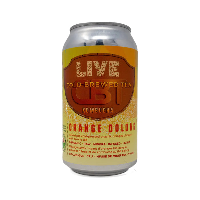 Live Kombucha - Orange Oolong Kombucha, 355ml