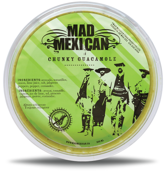 Mad Mexican - Chunky Guacamole Hot, 250ml