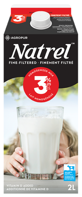 Natrel - Fine Filtered Homo Milk, 2L