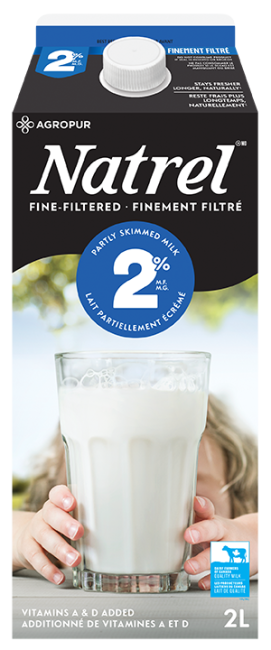 Natrel - 2% Fine Filtered Milk, 2L