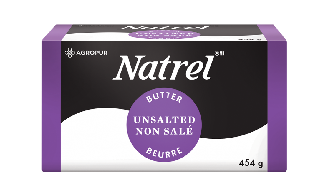 Natrel - Unsalted Butter, 454g