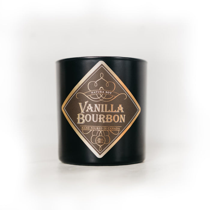 Natura Soylights - Soy Candle, Vanilla Bourbon, 10 oz