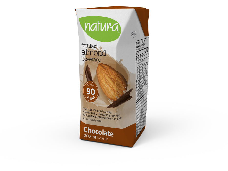 Natur-a - Almond Beverage, Chocolate, 3x200ml