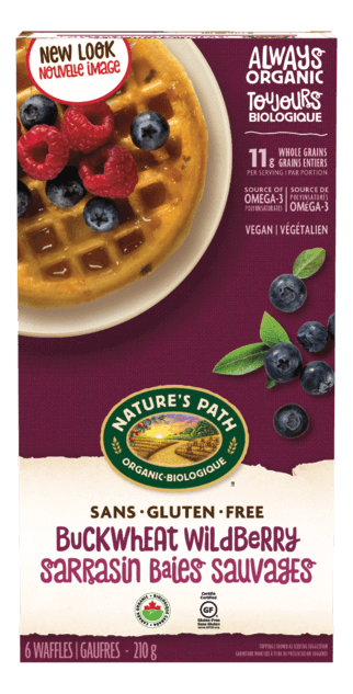 Nature's Path - Buckwheat Wildberry Waffles, 210g