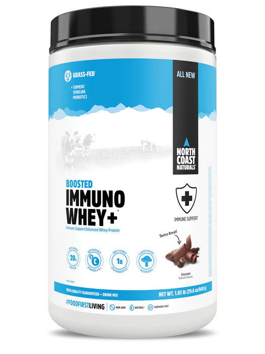 North Coast Naturals - Boosted Immuno Whey+ Chocolate, 840g