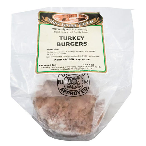 Nutri Spring Farms - Turkey Burgers