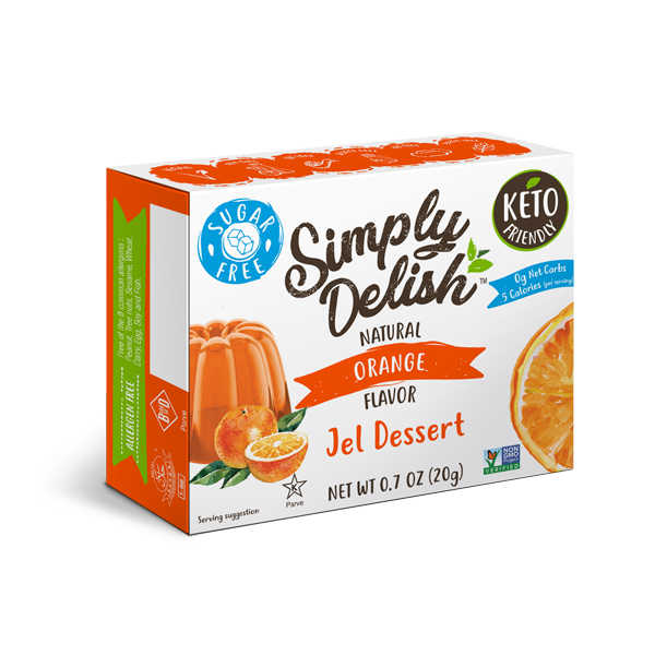 Simply Delish - Jel Dessert, Orange, 20g