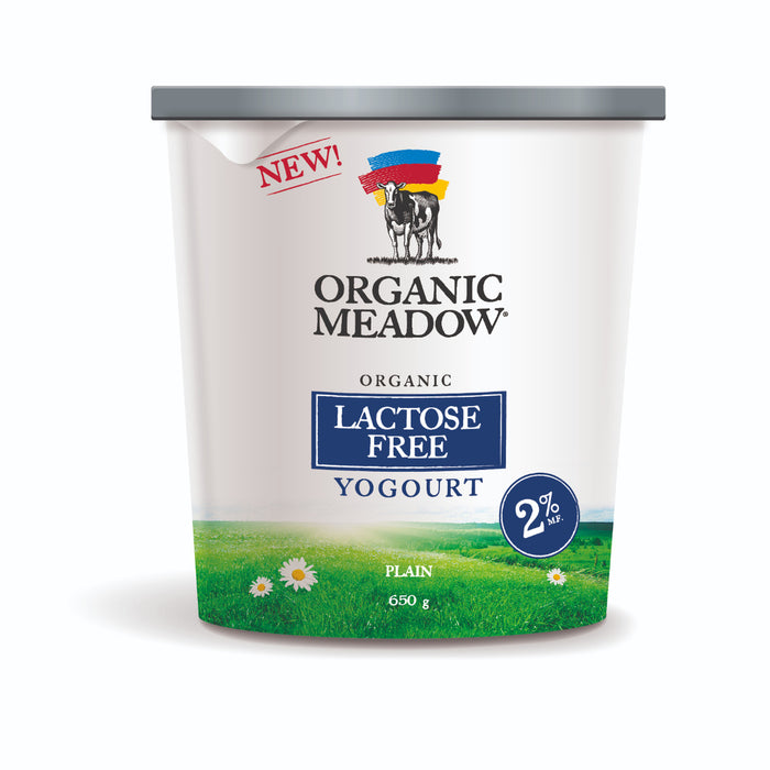Organic Meadow - 2% Plain Lactose-Free Yogurt, 650g