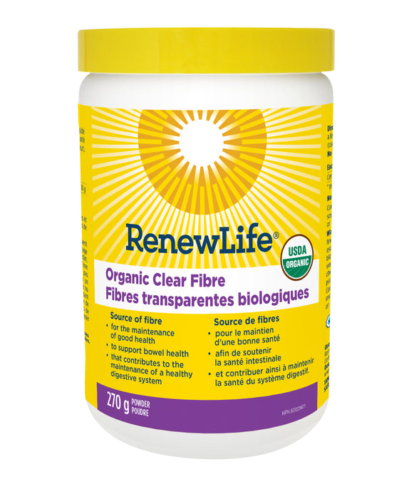 Renew Life - Organic Clear Fibre, 269g
