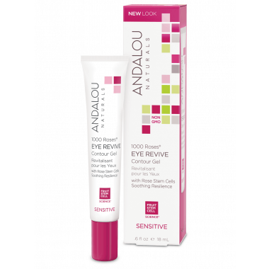 Andalou Naturals - 1000 Roses™ Eye Revive Contour Gel, 18ml