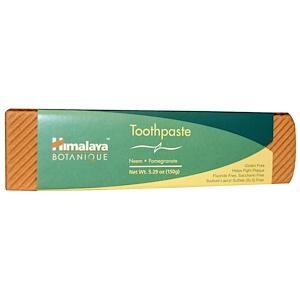 Botanique by Himalaya - Neem & Pomegranate Toothpaste Travel, 21G