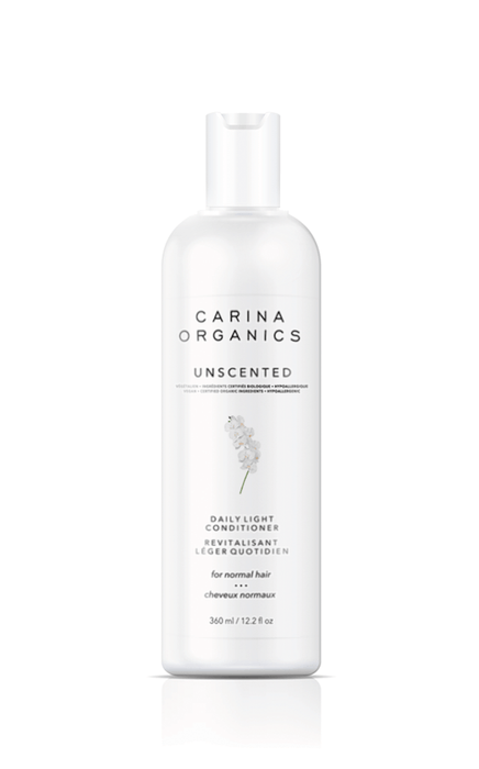 Carina Organics - Unscented Daily Conditioner, 360 ML