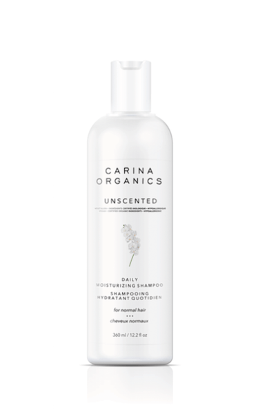Carina Organics Unscented Daily Shampoo 360ml