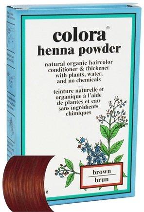 Colora Henna - Henna Powder - Brown - 60g
