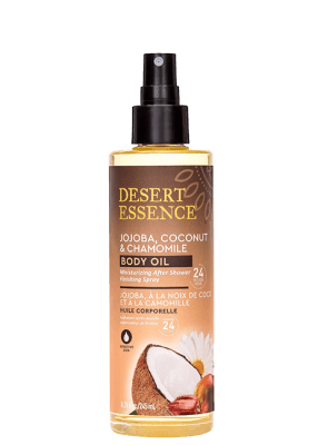 Desert Essence - Jojoba, Coconut, & Chamomile Body Oil, 8.258 oz