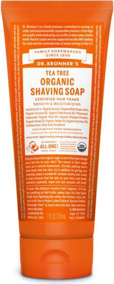 Dr. Bronner's - Shave Gel - Tea Tree - 207ml