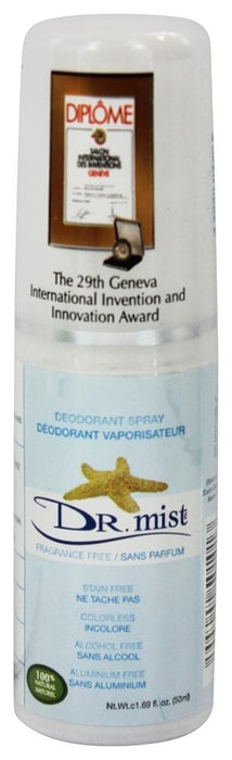 Dr. Mist - Deodorant Unscented Spray - 50ML