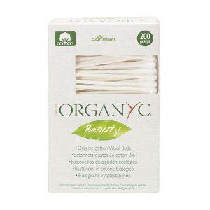 Organyc - Beauty Cotton Swabs, 200 pieces