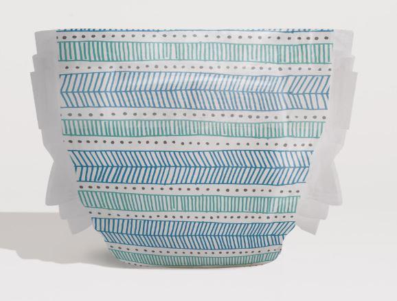 The Honest Co. - Diapers, Size 5, Teal Tribal, 25 count