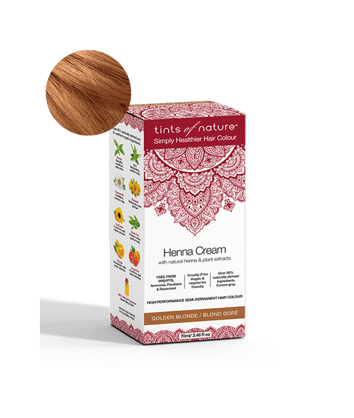 Tints of Nature - Henna Cream, Golden Blonde, 70ml