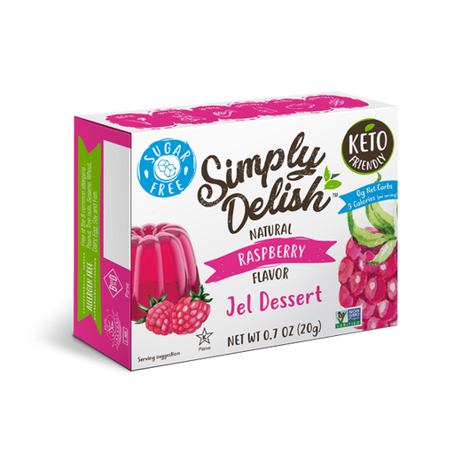 Simply Delish - Jel Dessert, Raspberry, 20g