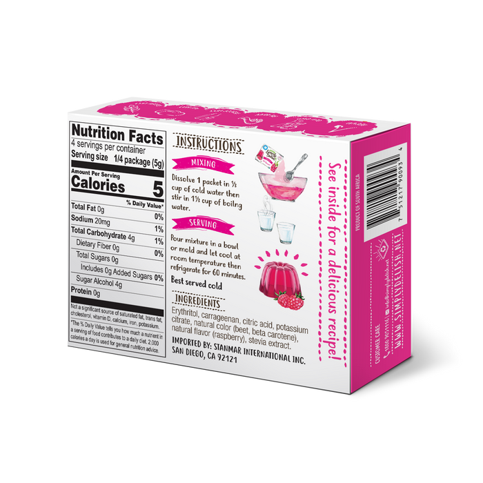 Simply Delish - Jel Dessert, Raspberry, 20g