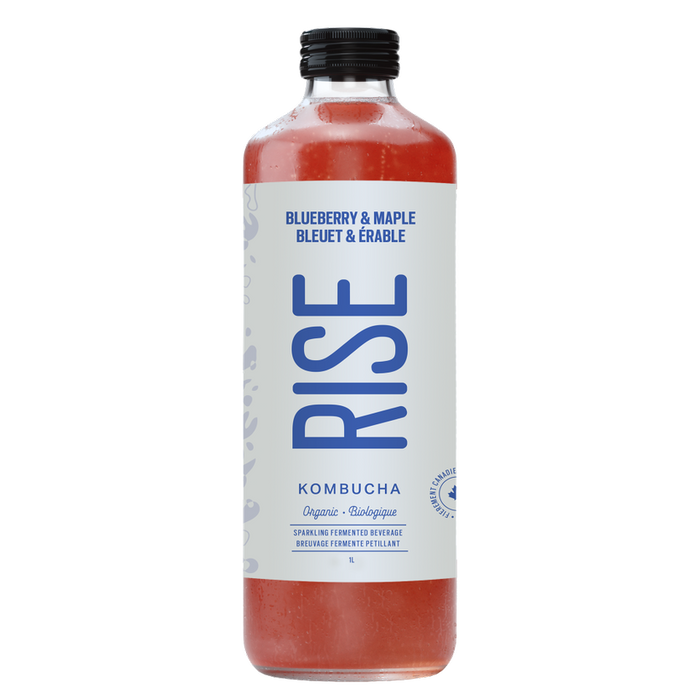 Rise Kombucha - Blueberry & Maple, 1L