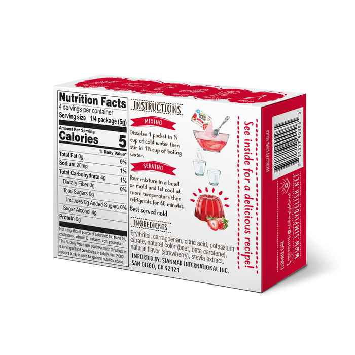 Simply Delish - Jel Dessert, Strawberry, 20g