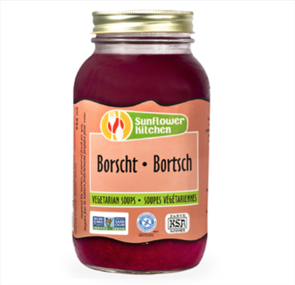 Sunflower Kitchen - Borscht (No Oil Added), 956ml