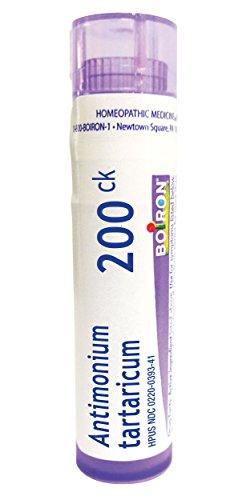 Boiron - Antimonium Tartaricum 200CH, 80 pellets