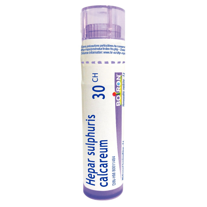 Boiron - Hepar Sulfuris Calcareum 30ch, 80 pellets