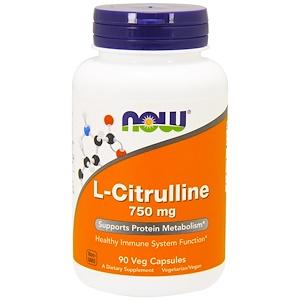 NOW L-Citrulline 750mg 90 caps