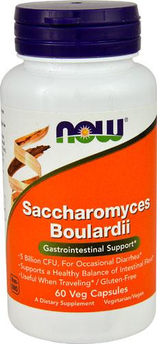 NOW S. Boulardii 5 Billion 60 vcaps