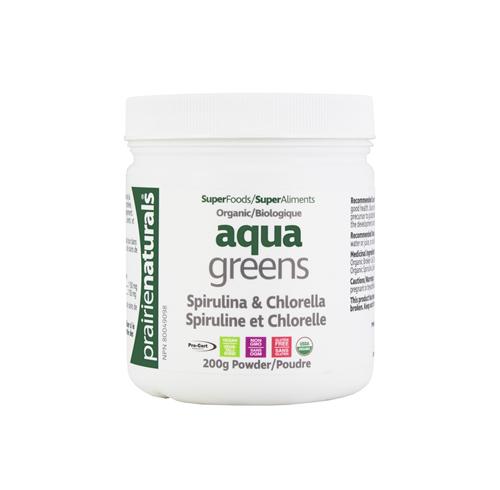 Prairie Naturals - Organic Aqua Greens, 200g