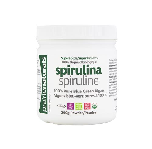 Prairie Naturals - Organic Spirulina, 200g