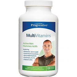 Progressive - Multivitamin Active Men, 150 Vegetable Capsules